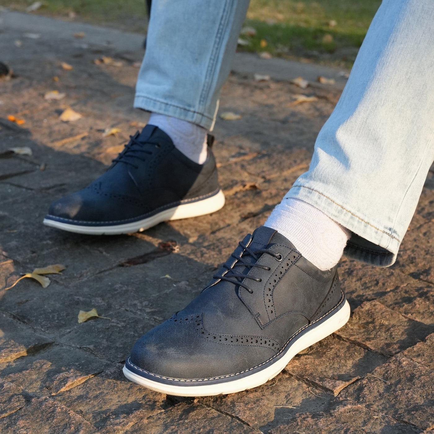 Cityjoy Wingtip Brogue Oxfords
