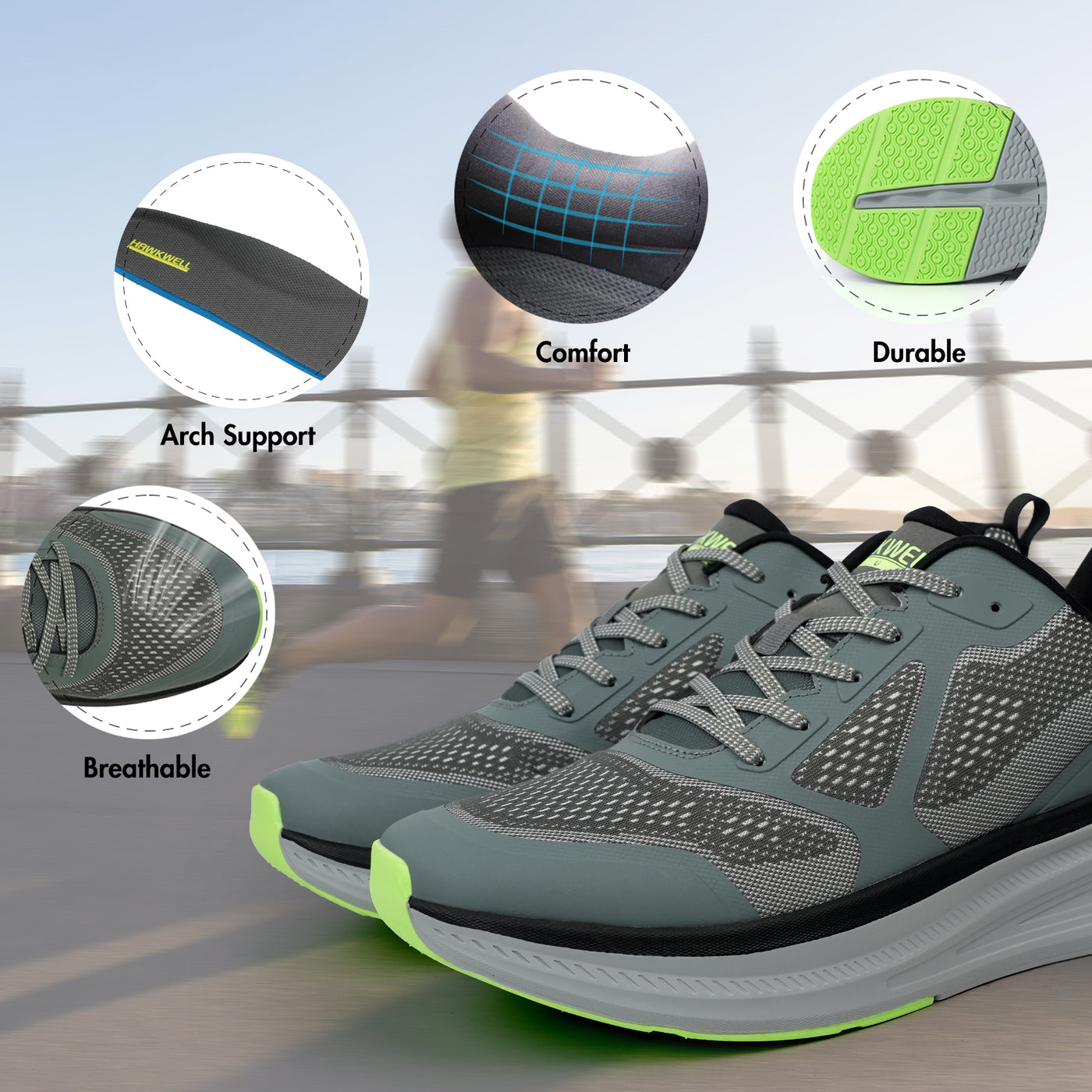 Urbanix Max Road Running Shoe