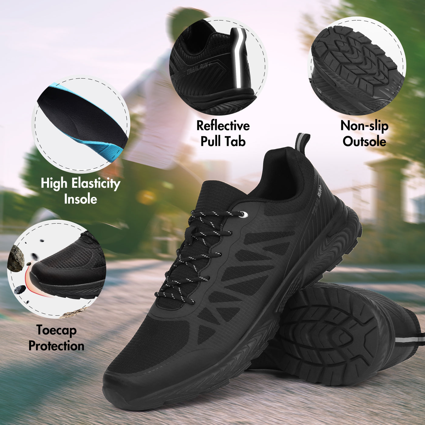 Peakon Water-resistant Trail Runner