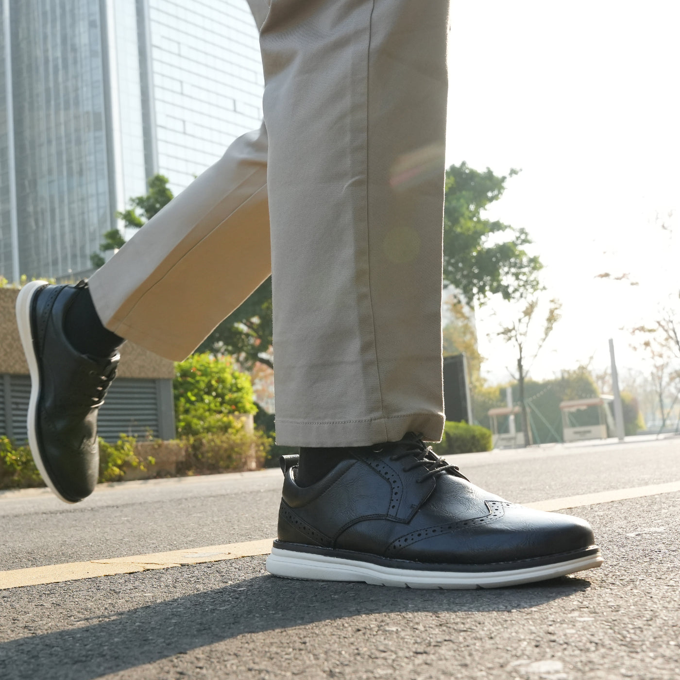 Cityjoy Wingtip Brogue Oxfords