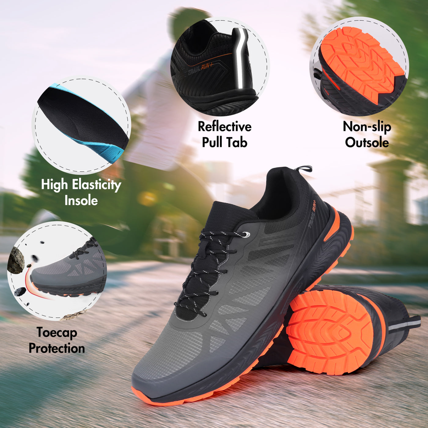 Peakon Water-resistant Trail Runner