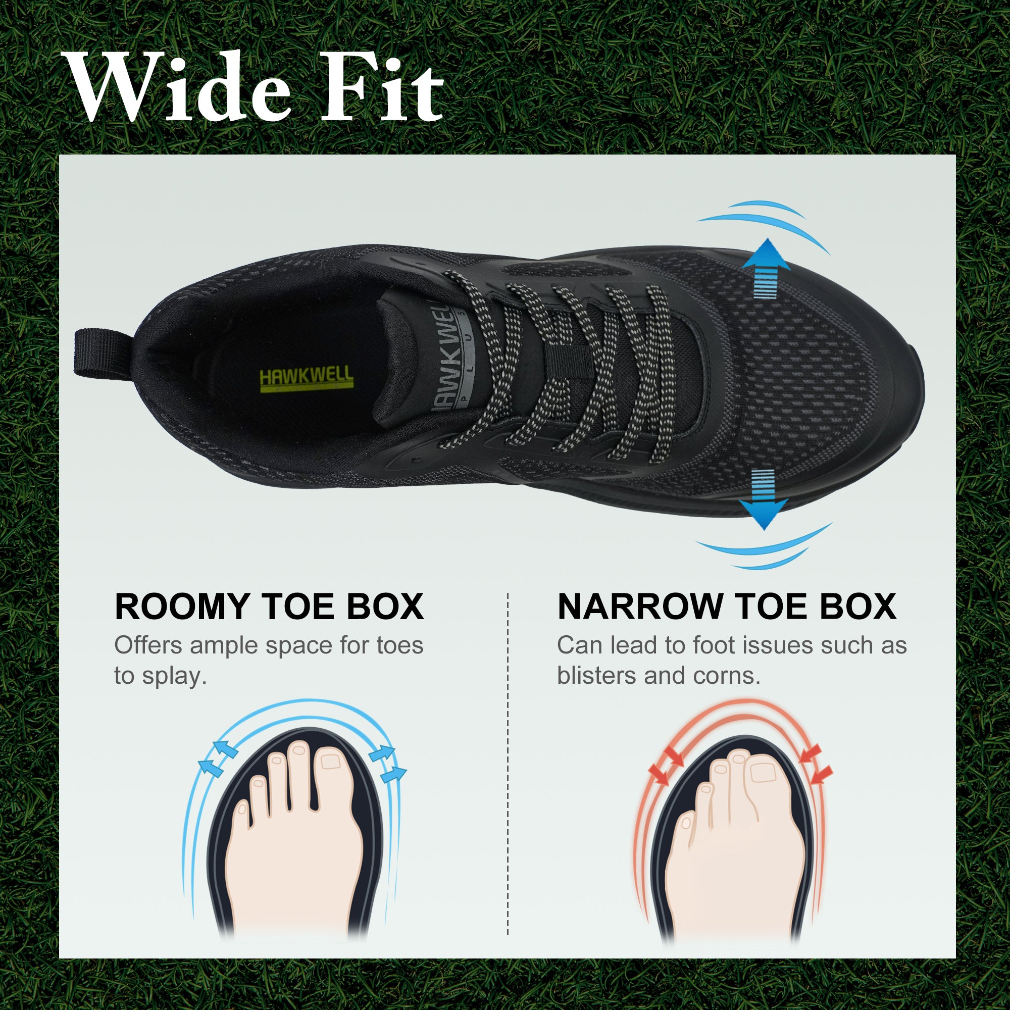 Urbanix Wide Fit Road Running Shoe