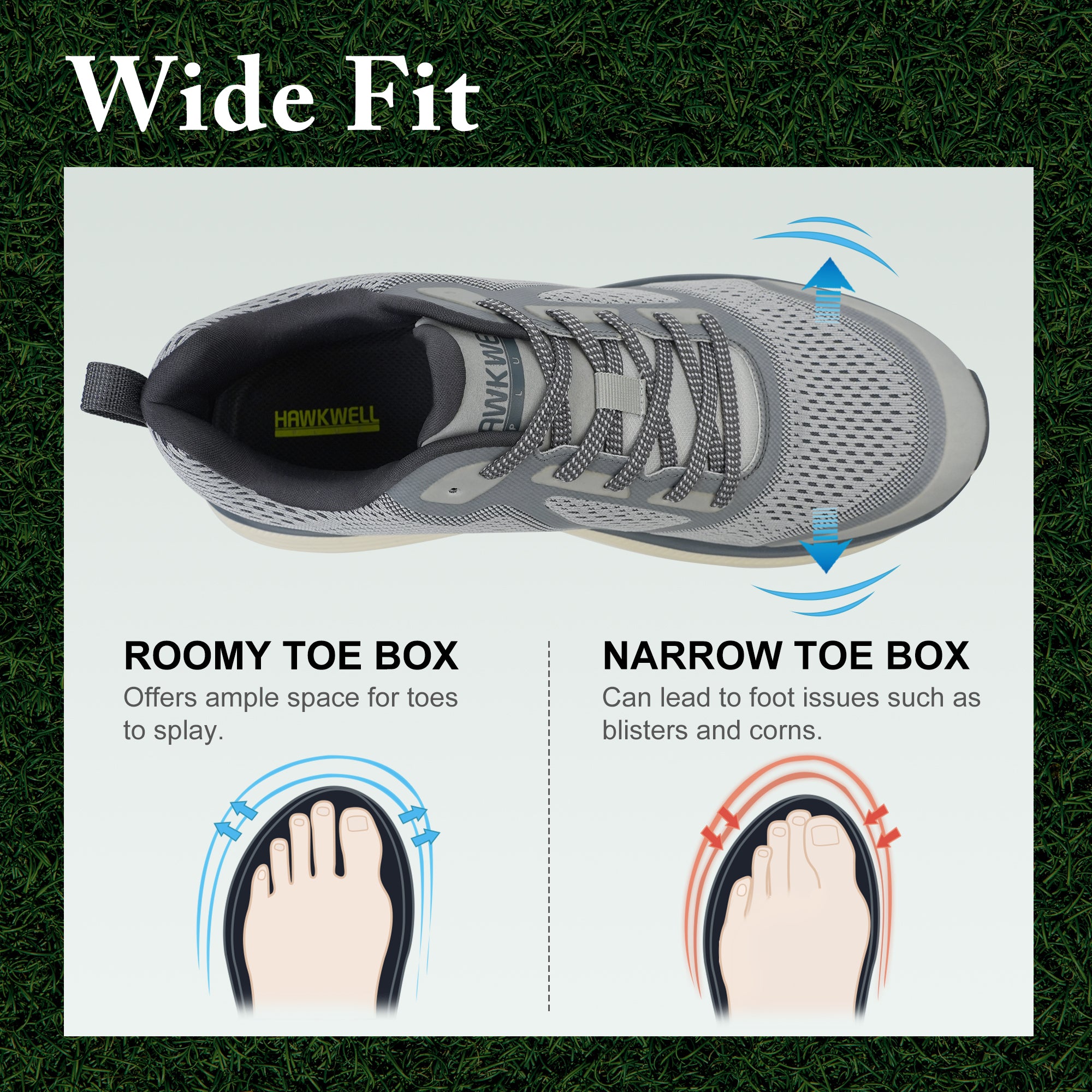 Urbanix Wide Fit Road Running Shoe