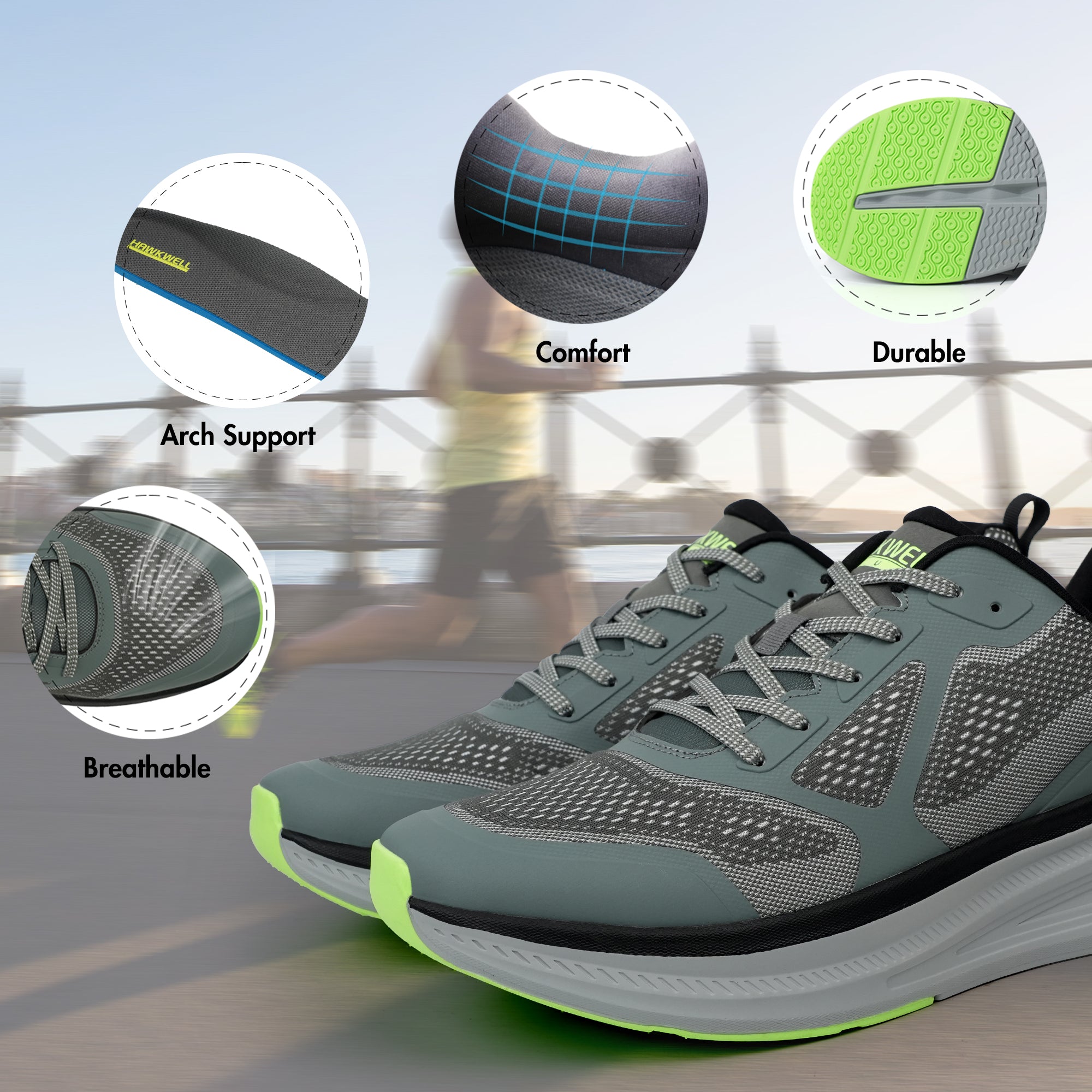Urbanix Max Road Running Shoe
