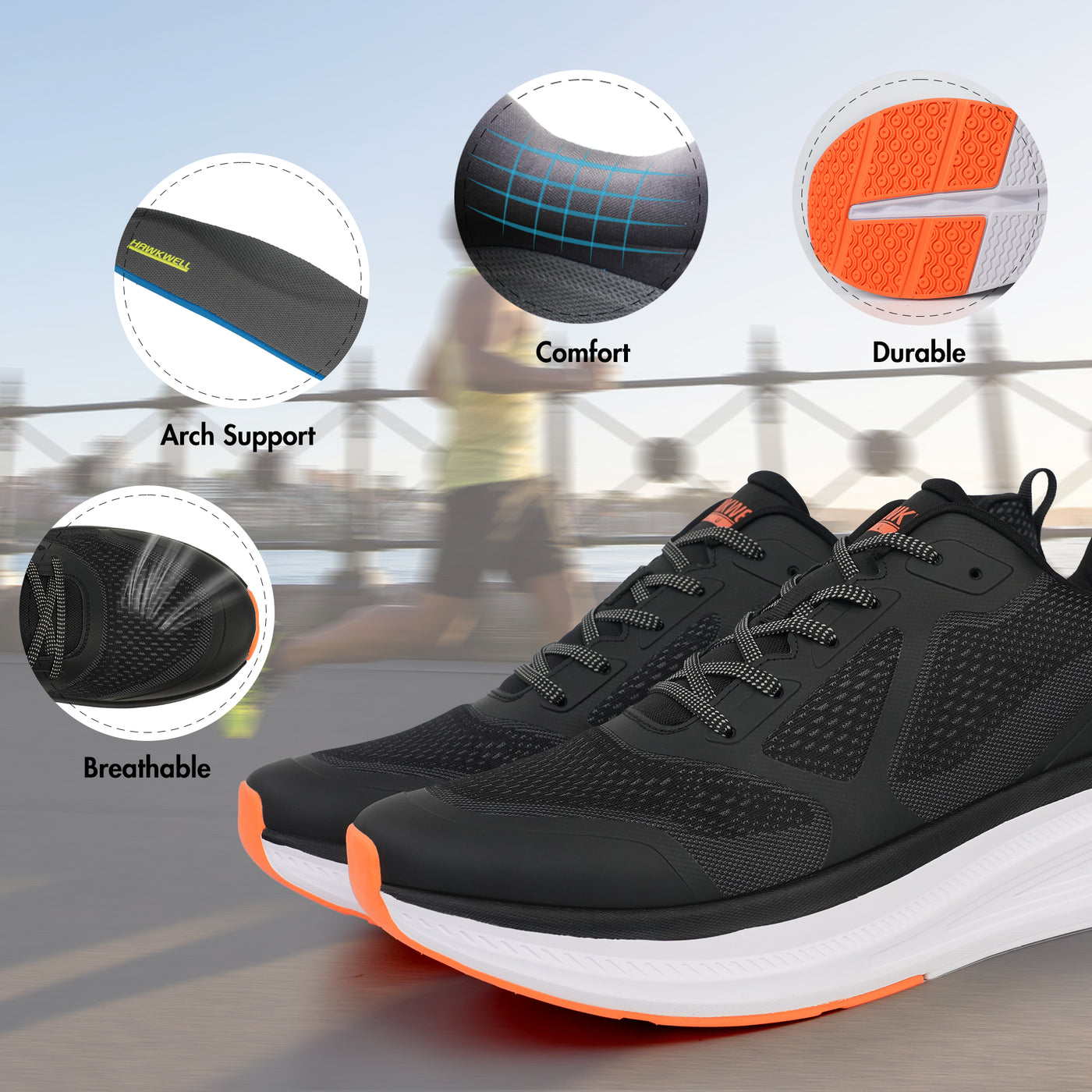 Urbanix Max Road Running Shoe