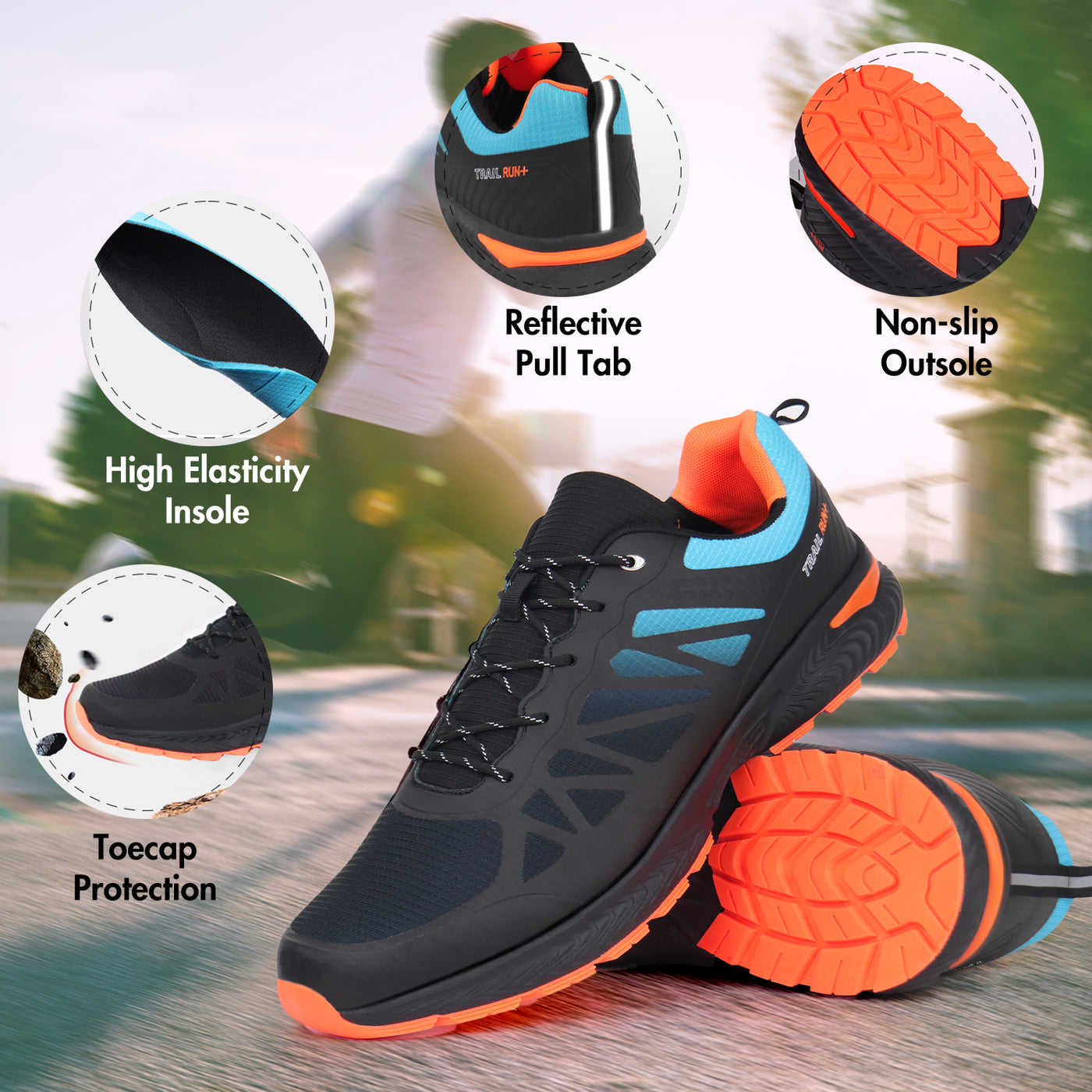 Peakon Water-resistant Trail Runner
